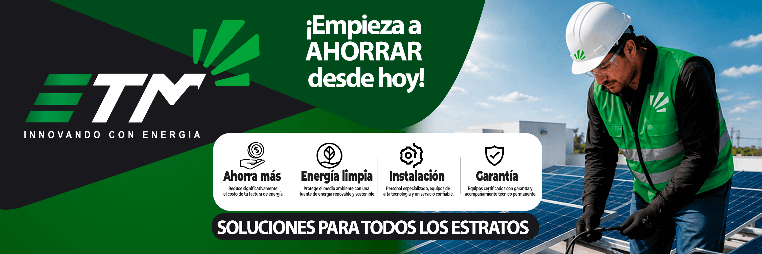 ETM — Paneles solares