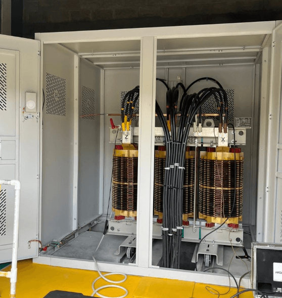 Proyecto instalación de sistema de transformador tipo seco 750 kva